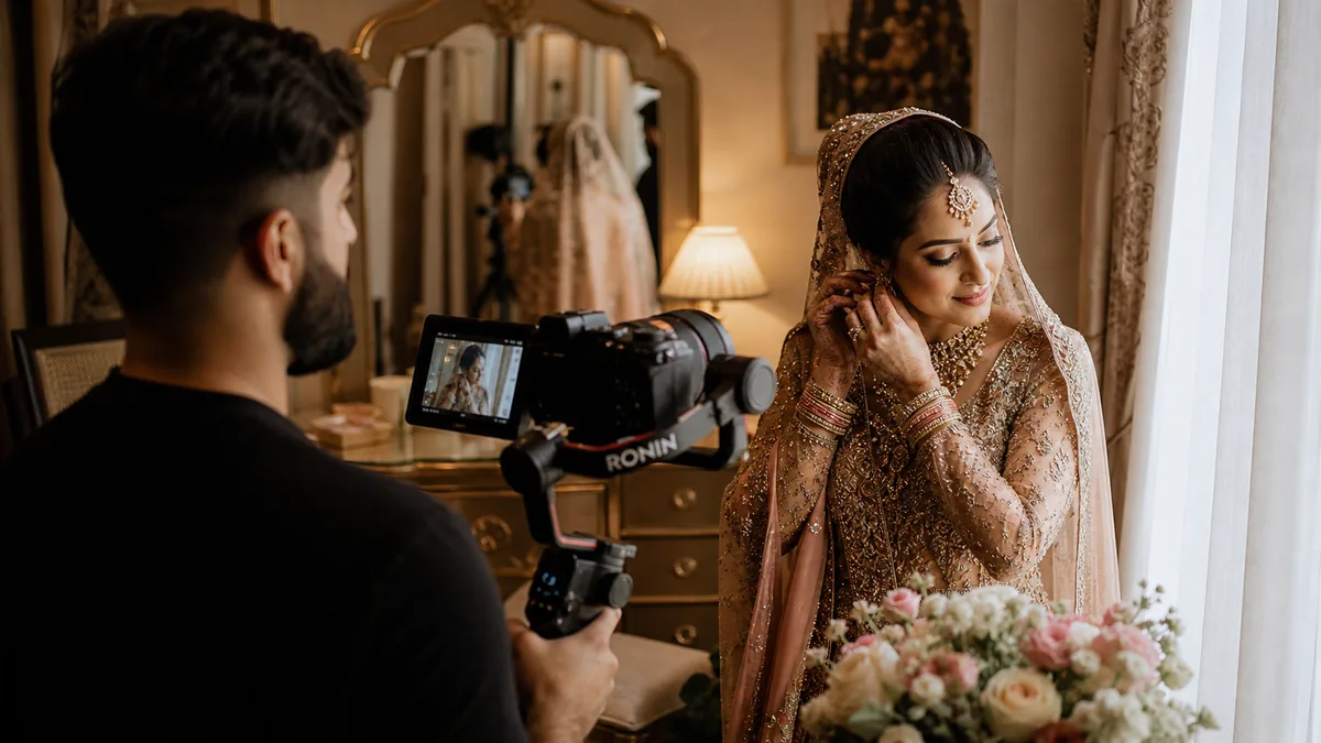 Drone Wedding Videography at South Asian Weddings UK