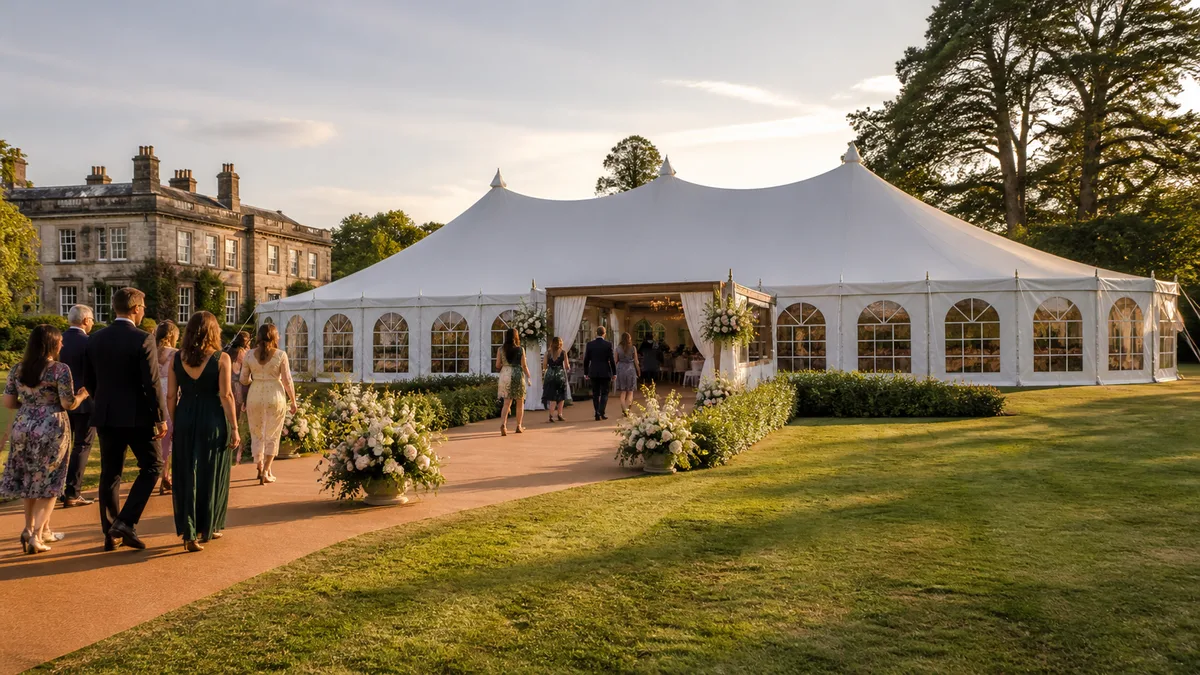 Marquee Hire for UK Weddings: The Complete Guide